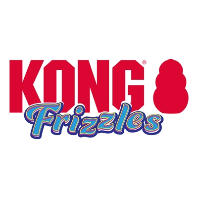KONG hondenspeeltje Frizzle Razzle 20×25 cm – Verstevigd, met piep