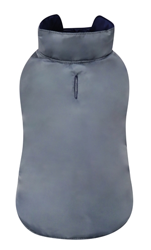 CROCI Hondenjas Eco Glam gerecycled waterdicht gevoerd - Blauw - 50 cm