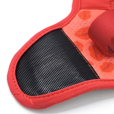 MORSO Hondentuig Body Mesh ademend | Gerecycled PET - Lipstick roze - 40-45 cm