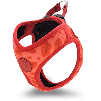 MORSO Hondentuig Body Mesh ademend | Gerecycled PET - Lipstick roze - 40-45 cm