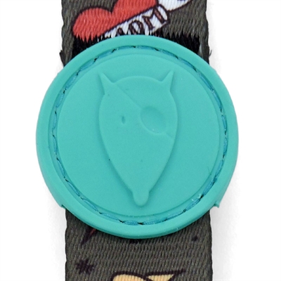 MORSO Hondenriem Gerecycled Ink Tank - Gerecycled PET - Groen - 120x1,5 cm - tot 20 kg