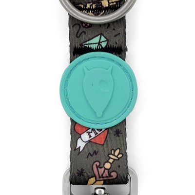 MORSO hondenriem verstelbaar gerecycled groen 75-230×1,5 cm – voor honden tot 4 kg