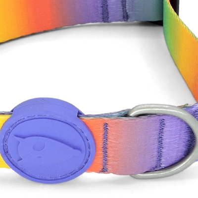 MORSO Hondenhalsband Spring Blossom | Gerecycled, vachtvriendelijk & verstelbaar - Print - 30-42x1,5 cm
