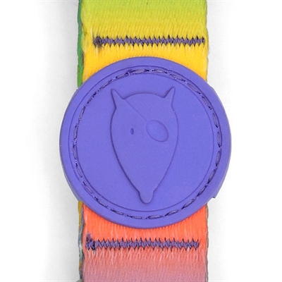 MORSO Hondenhalsband Spring Blossom | Gerecycled, vachtvriendelijk & verstelbaar - Print - 30-42x1,5 cm