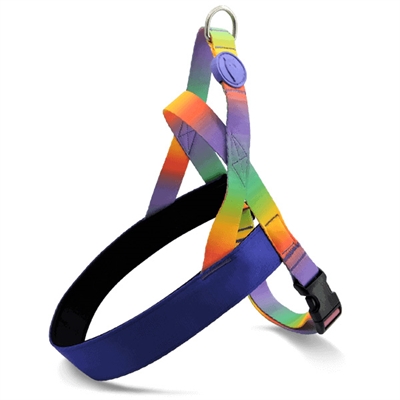 MORSO Hondentuig Norwegian - Gerecycled PET, MFLEX neopreen borststuk - Spring Blossom - 69-86x63 cm