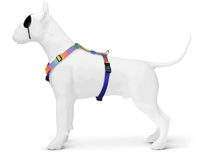 MORSO Hondentuig H-Tuig Spring Blossom - Gerecycled PET, zacht & 5x verstelbaar - 60-80x2,5 cm