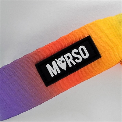 MORSO Hondentuig Mini Spring Blossom - Gerecycled PET, verstelbaar en zacht - 32-41x2,5 cm