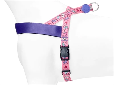 MORSO Hondentuig Norwegian Sweet Tweet Gerecycled PET - Roze - 46-60x42 cm