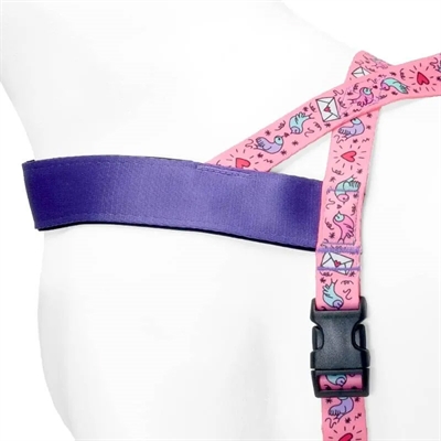 MORSO Hondentuig Norwegian Sweet Tweet Gerecycled PET - Roze - 46-60x42 cm