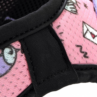 MORSO Hondentuig Body Mesh Sweet Tweet gerecycled PET - roze - 40-45 cm