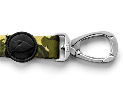 MORSO Hondenriem Full Metal Dog | Gerecycled PET - Bruin - 120x1,5 cm | tot 6 kg