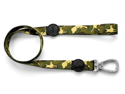 MORSO Hondenriem Full Metal Dog | Gerecycled PET - Bruin - 120x1,5 cm | tot 6 kg