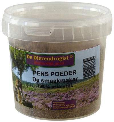 Dierendrogist Gemalen Penspoeder 400 g - Natuurlijke Smaakmaker