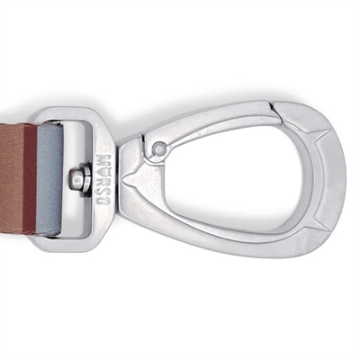 MORSO Hondenriem Verstelbaar Gerecycled Skyline Rood/Roze 65-200×2,5 cm