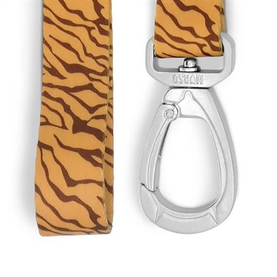 MORSO Hondenriem Jungle Drum Gerecycled PET - Oranje - 120x1,5 cm | tot 20 kg