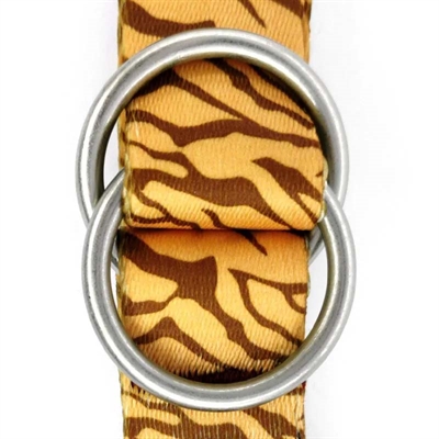 MORSO Hondenriem Jungle Drum Gerecycled PET, Verstelbaar - Oranje - 75-230x1,5 cm, tot 4 kg