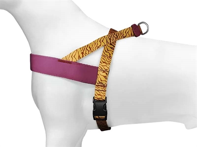 MORSO Hondentuig Norwegian Jungle Drum Gerecycled PET - Oranje - 39-48x35 cm