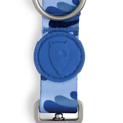 MORSO Hondenriem Splash gerecycled & verstelbaar - Blauw - 65-200x2,5 cm - tot 80 kg