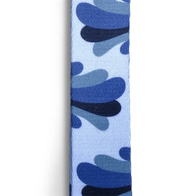 MORSO Hondentuig H-Tuig Gerecycled Splash Blauw 40-55×1,5 cm