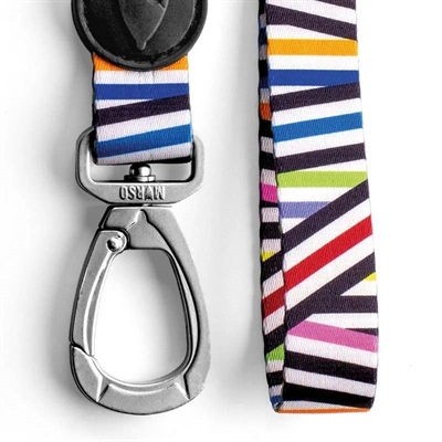 MORSO Hondenriem Gerecycled Spaghetti Incident 120×1,5 cm – Met Print