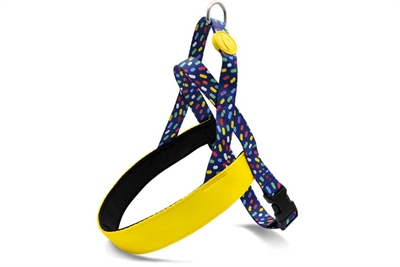 MORSO Recyceltes Hundegeschirr Color Invaders lila 46-60×42 cm