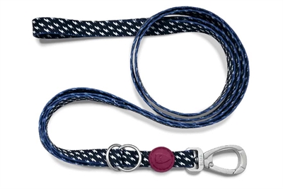 MORSO Hondenriem Verstelbaar Gerecycled Power Flow Zwart 75-230×1,5 cm