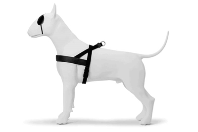 MORSO Hondentuig Gerecycled Pureness Zwart 41-56×38 cm – Verstelbaar