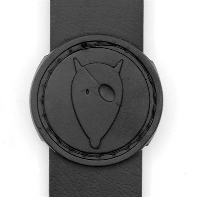 MORSO Halsband Hond Waterproof Gerecycled 47-55×2,5 cm – Zwart