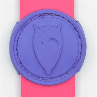 MORSO hondenhalsband gerecycled waterproof Passion Pink 23-31×1,5 cm