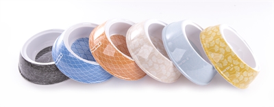 MARTIN Voerbak Drinkbak Hond Melamine Japan Assorti 300 ml – Assorti