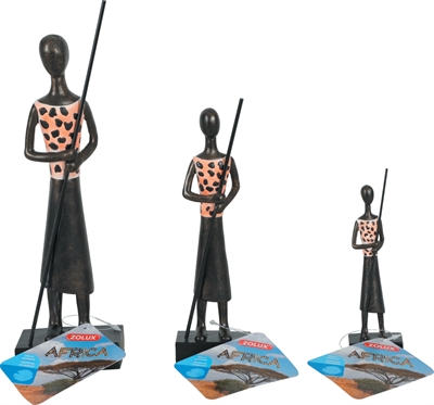 ZOLUX Ornament Afrika Krijger | 14x4x2,5 cm