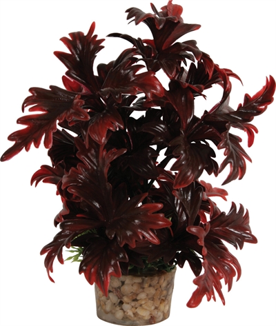 ZOLUX Ornament Plastic Plant Aquarium 20×10×10 cm – Vrolijk Assorti