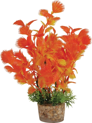 ZOLUX Ornament Plastic Plant Aquarium 20×10×10 cm – Vrolijk Assorti