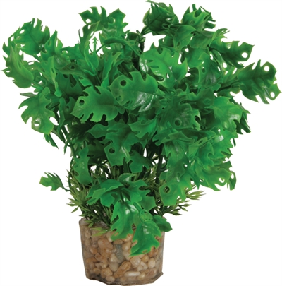 ZOLUX Ornament Plastic Plant Aquarium 20×10×10 cm – Vrolijk Assorti