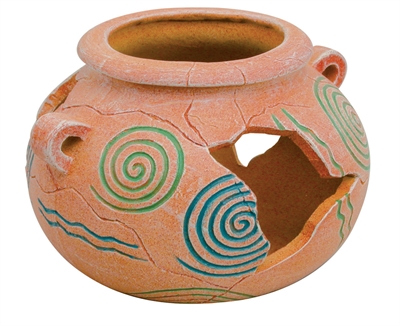 ZOLUX Ornament Egyptische Pot 9 cm – Aquariumdecoratie Hars