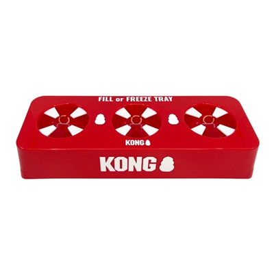 KONG Fill/Freeze Tray Silicone 35×13,5×7 cm – Duurzaam hulpmiddel