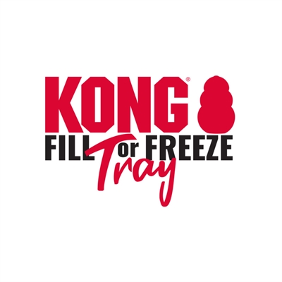 KONG Fill/Freeze Tray Silicone 35×13,5×7 cm – Duurzaam hulpmiddel