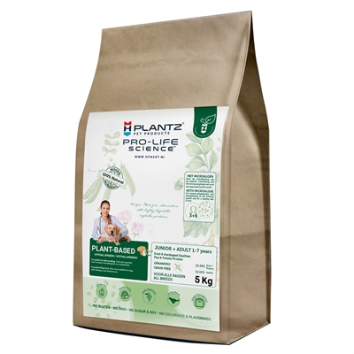 HENART Vegan hondenvoer Erwt/Aardappel 5 kg – Dierlijke eiwitten vrij