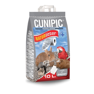 CUNIPIC Naturlitter Bodembedekking 10 L – Ecologisch Papier