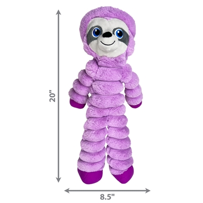 KONG hondenspeeltje KONG SHAKERS CRUMPLES LUIAARD XL 39,5×11×51 cm – pluche