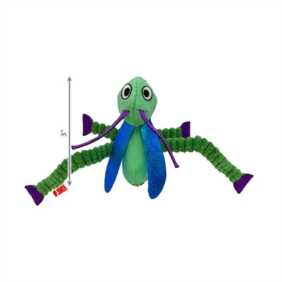 KONG Katzenspielzeug KONG CRACKLES HEUSCHRECKE 15×5×15 cm – Knisperpapier