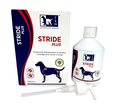 TRM Gewrichtssupplement Stride Plus - Onderhoud kraakbeen & gewrichten (glucosamine, chondroïtine, MSM, hyaluronzuur) - Vegan - 500 ml
