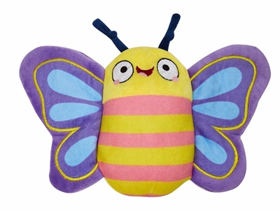 FOFOS HONDENSPEELTJE VLINDER 26×6×15 cm – Zacht met pieper