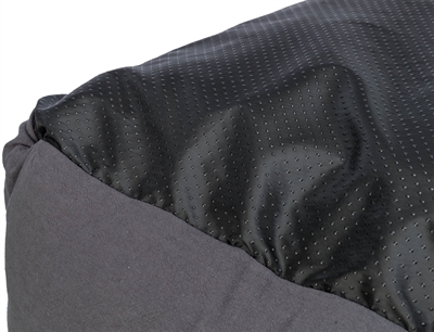 TRIXIE Hondenmand Amelie met geïntegreerd kussen en anti-slip - Donkergrijs - 60x50 cm