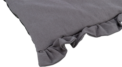 TRIXIE Hondenligmat Amelie Polyestervlies vulling, zacht linnen - Donkergrijs - 70x50 cm