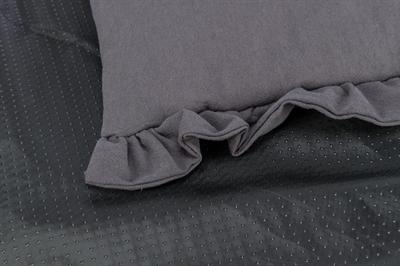 TRIXIE Hondenligmat Amelie Polyestervlies vulling, zacht linnen - Donkergrijs - 70x50 cm