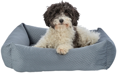 TRIXIE hondenmand Alena Hoekig 80×60 cm – Blauw/Grijs