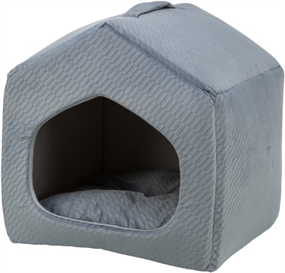 TRIXIE Kattenmand Iglo Alena 40×45×40 cm – Blauw/Grijs