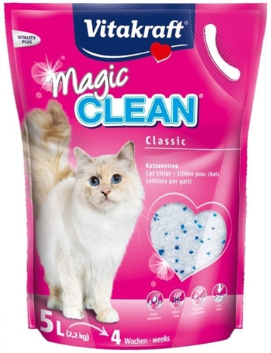 VITAKRAFT kattenbakvulling Magic Clean 5 L – biologisch afbreekbaar