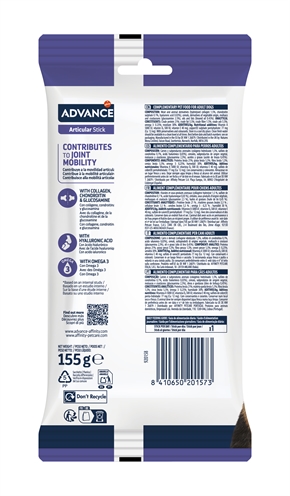 ADVANCE Hondensnack Articular Stick 155 gr – Ondersteuning Gewrichten